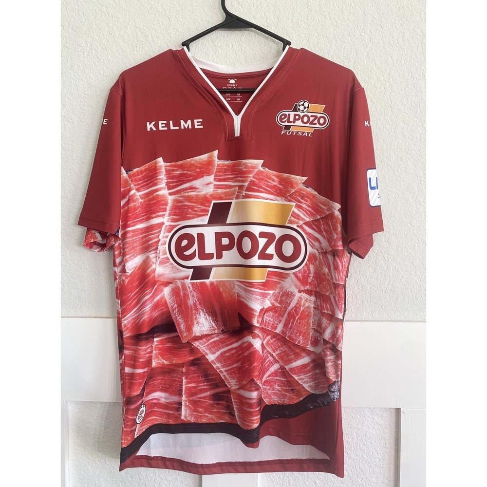 Kelme ElPozo Murcia Futsal 2016 Ham Jersey Spanish Soccer Shirt Mens Medium